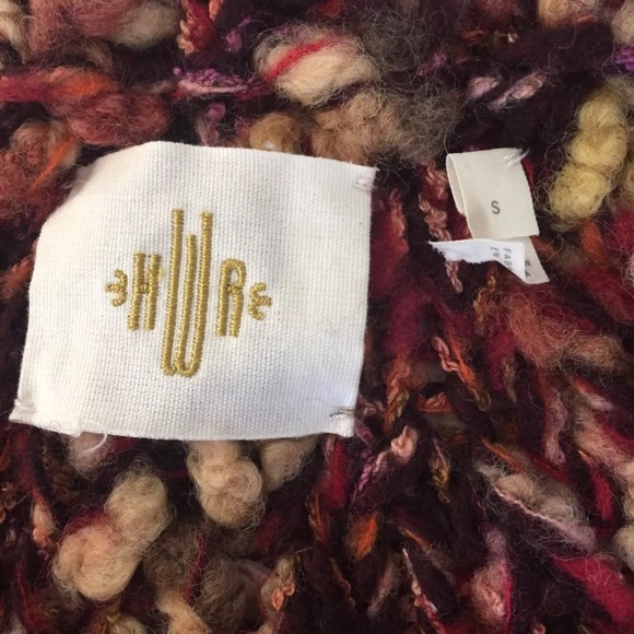 ❤️SOLD❤️HWR Anthropologie Woven Sweater - Picture 5 of 8